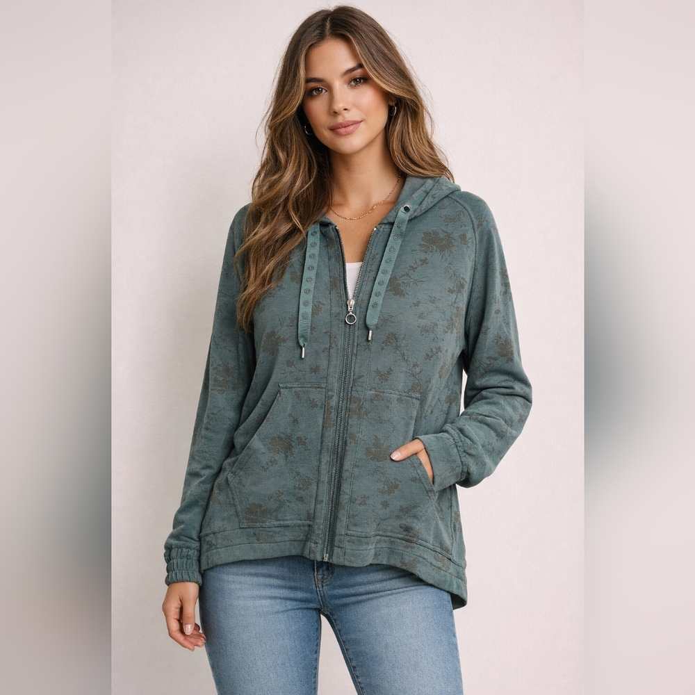 Desigual Zip Up Hoodie